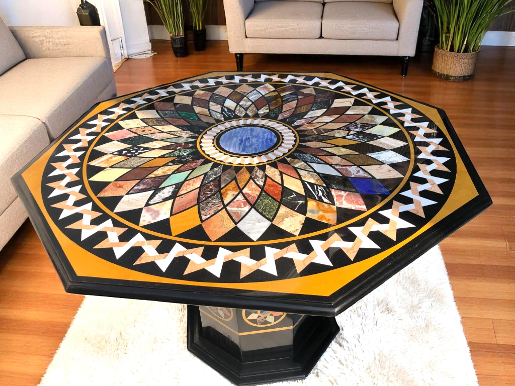 Customized Coffee Table Elegance from a Vedant Artisans